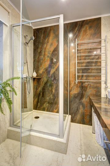 Поддоны душевые из камня