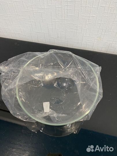 IKEA икея салатница стекло средний размер новая