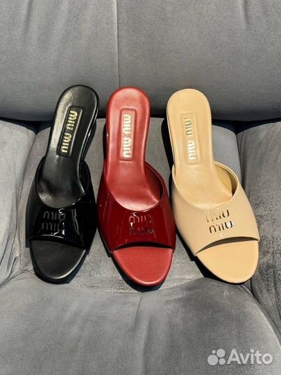 Сабо Miu miu шлепанцы