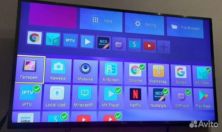 Приставка Смарт тв-Android HD+4К 2 гб+16 Гб
