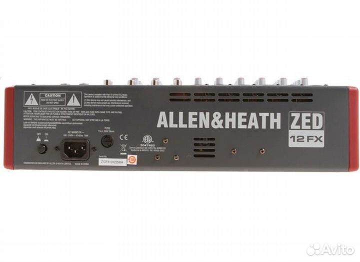 Микшерный пульт Allen&Heath ZED12FX