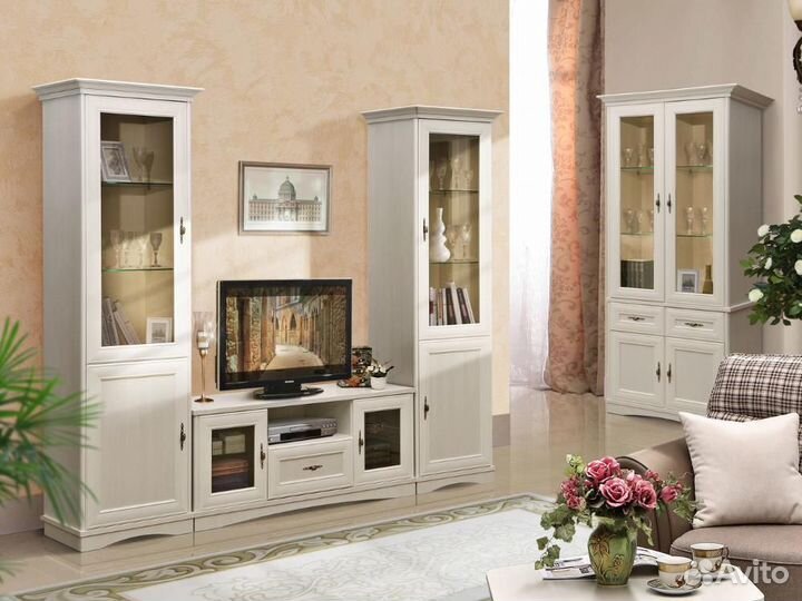 Тумба для тв турин, Сосна Карелия