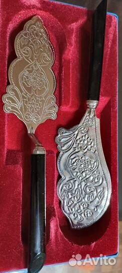 Нож и лопатка для торта