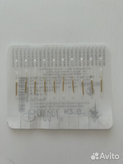 Ballet K2 позолоченные иглы для электроэпиляции