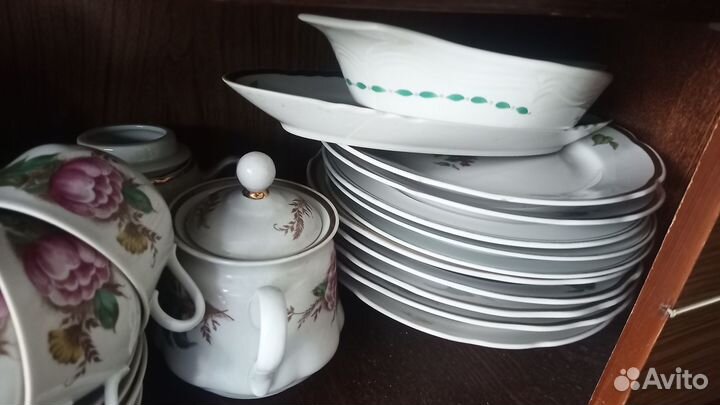 Фарфоровая посуда СССР много разной