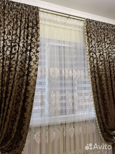 Занавески шторы тюль бу