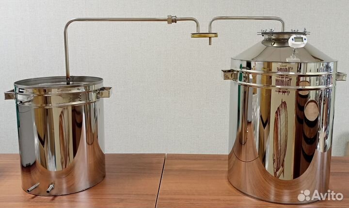 Самогонный аппарат с сухопарником и без