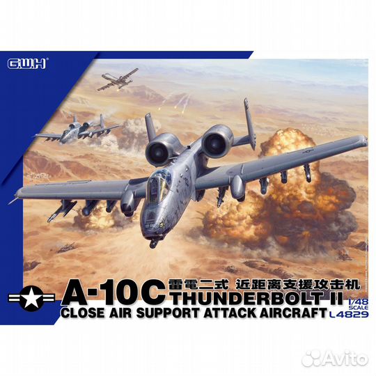 GWH L4829 1/48 A-10C Thunderbolt II Attack Aircraf
