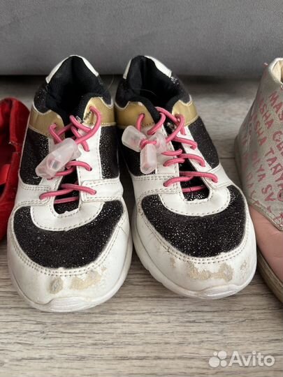 10 пар обуви для девочки (пакетом )