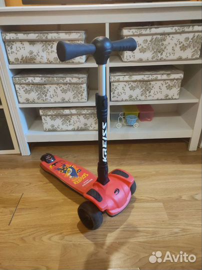 Самокат детский трехколесный бу