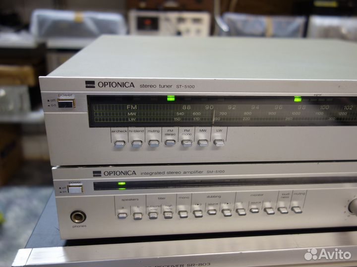 Sharp-Optonica SM-5100 ST-5100 усилитель и тюнер