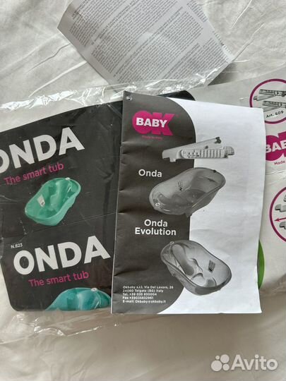 Ванночка для купания baby ok onda evolution