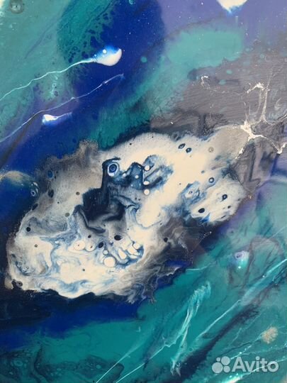 Картина абстракция акрил