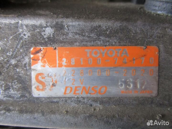 Стартер Toyota SR50, 2810040070