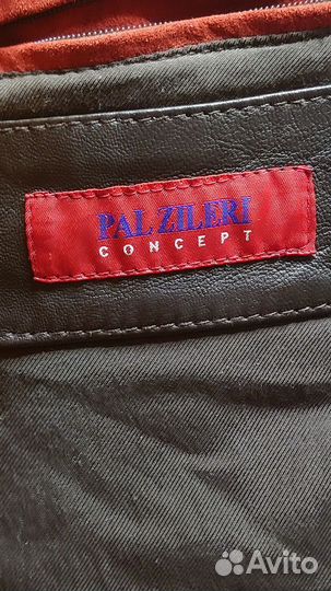 Pal Zileri куртка кожаная мужская Оригинал Италия