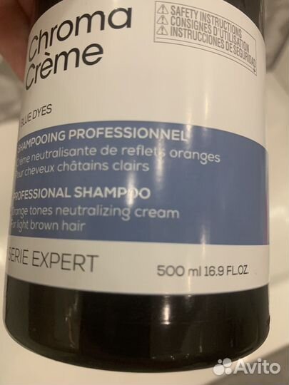Шампунь loreal chroma creame