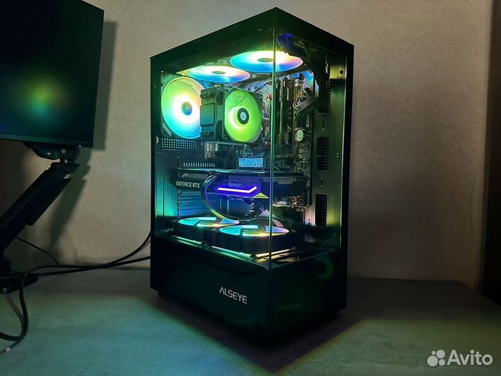 Игровой компьютер Ryzen 5 5600 / RTX 4060 8Gb