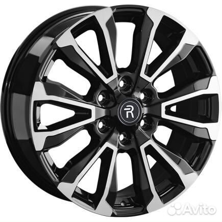 Диски Replay LX239 8x20 6*139.7 ET55 DIA95.1 BKF Литой