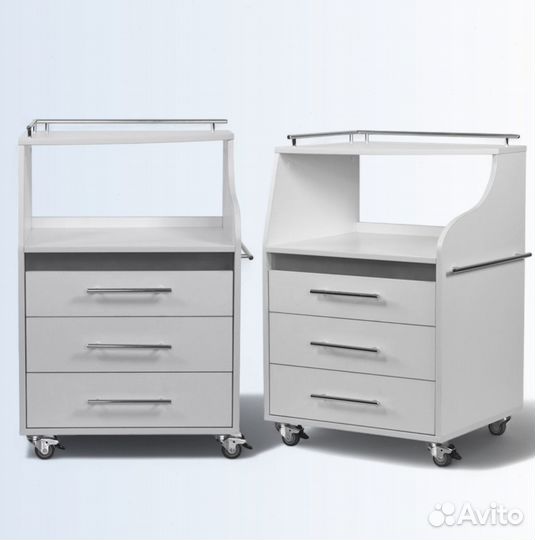 Педикюрно-косметологическая тумба спейс с уф