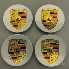 Заглушки на диски Porsche