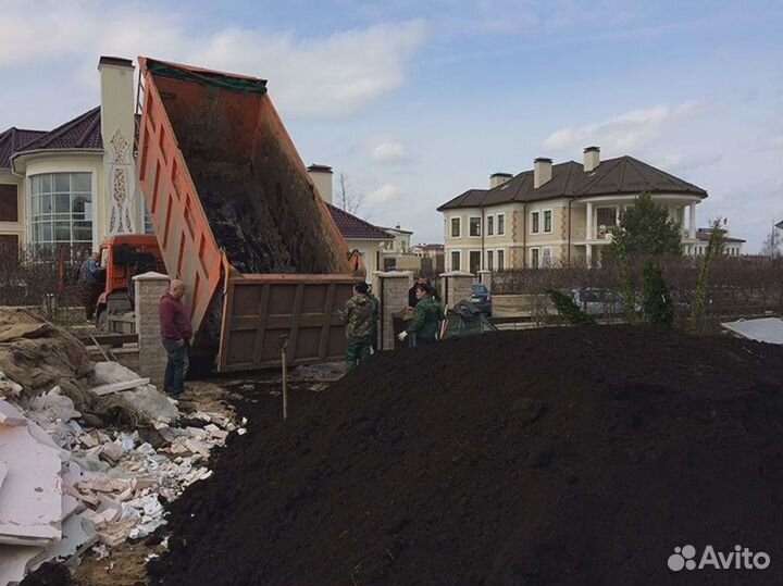 Планировочный грунт, земля, глина Доставка