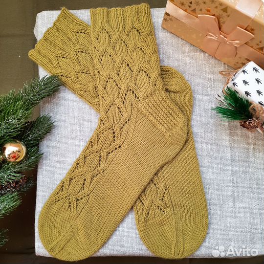 Носки вязаные ручной работы