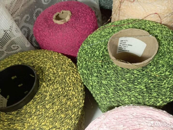 Пряжа фантазийная хлопок