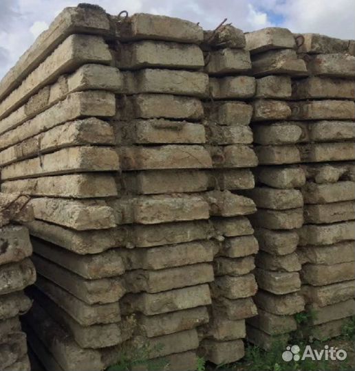 Плиты дорожные 3Х1.75м 1 сорт