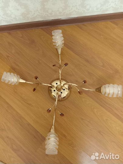 Люстра потолочная бу