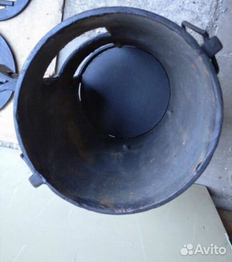 Армейская печь Буржуйка чугунная СССР