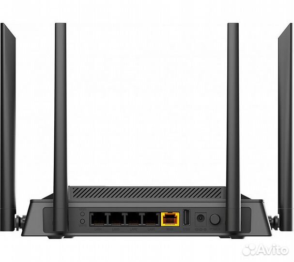 Wi-Fi роутер D-link DIR-825/R3A, черный