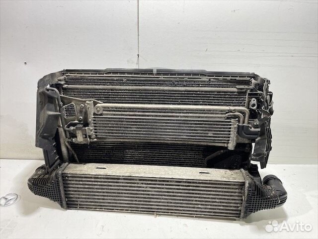 Касета радиаторов Мерседес w207 OM 642