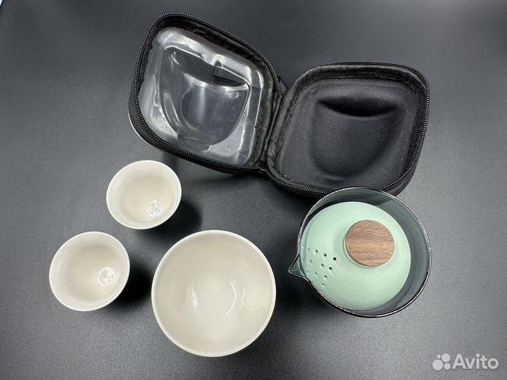 Китайский чайный набор походный в чехле