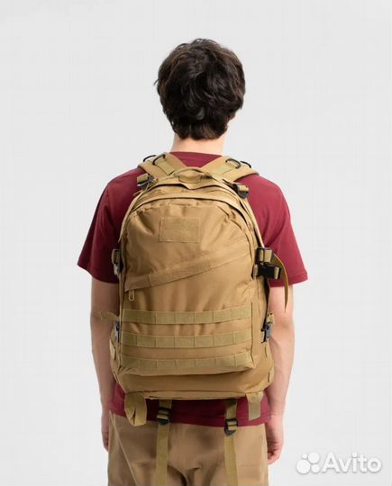 Тактический туристический рюкзак олива