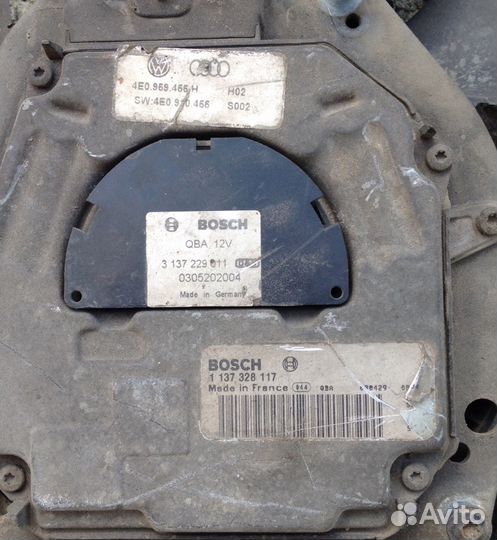 Вентиляторы радиатора Ауди А8 Д3