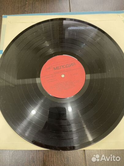 Виниловая пластинка the beatles