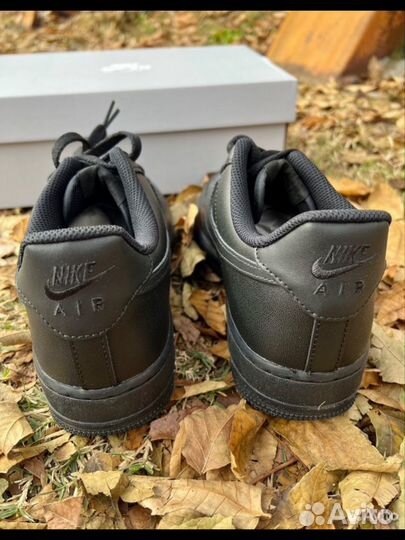 Кроссовки Nike Air Force 1 low Black (Новые)