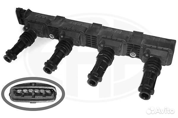 Катушка зажигания opel astra H, corsa D 1.2-1.4