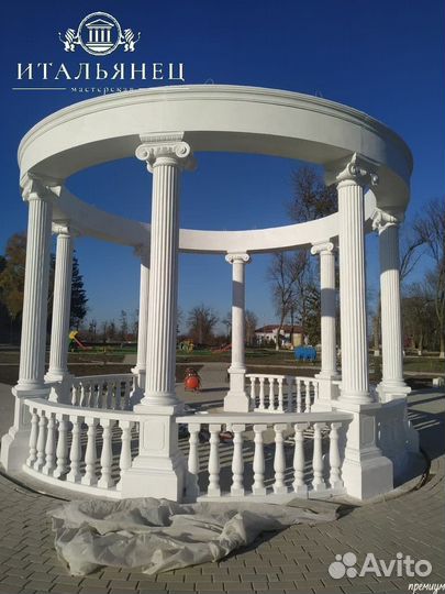 Уличные беседки – ротонды