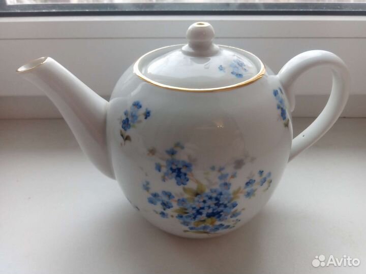 Заварочный чайник винтаж Чехословакия Богемия