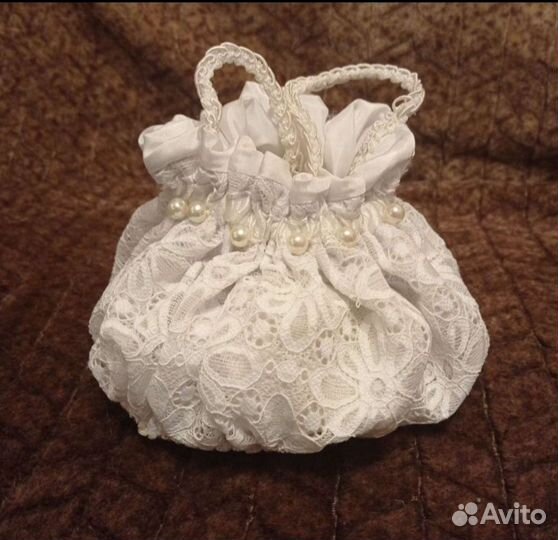 Свадебное платье 44 46 бу