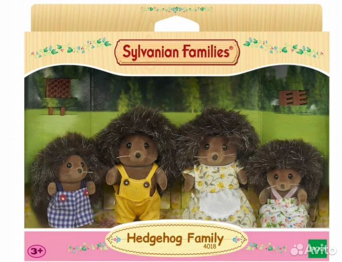 Семья Ежиков Sylvanian Families