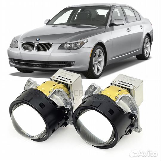 Линзы для BMW 5 Series V E60 рестайл 2007-2010