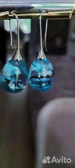 Крупные серьги, Птица в небе