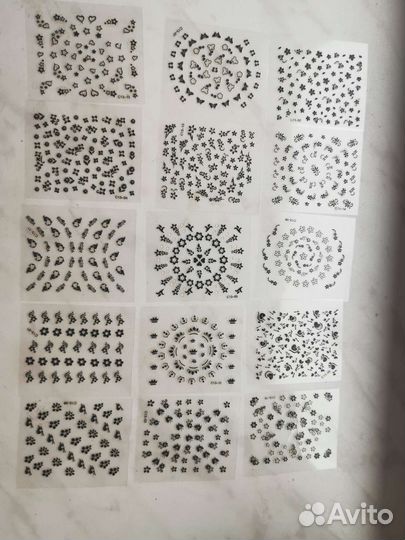 Наклейки для ногтей