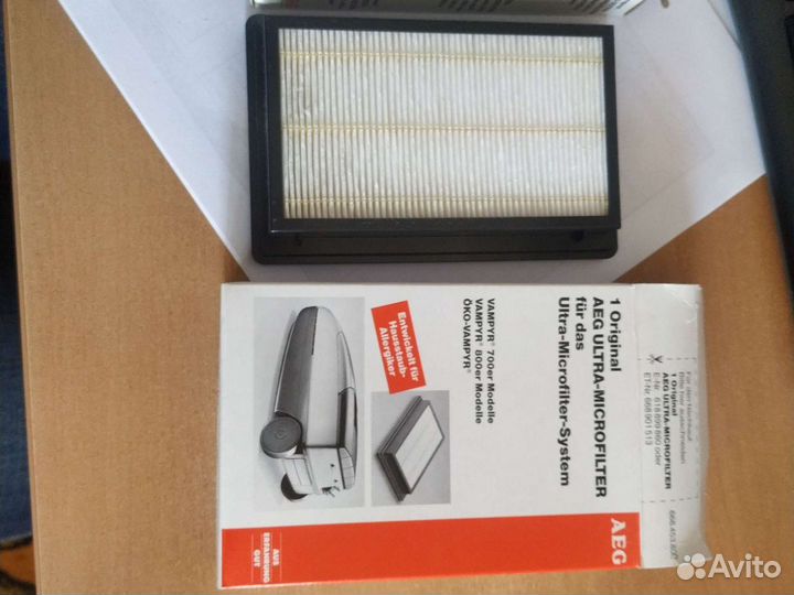 Оригинальный фильтр hepa/нера AEG Германия