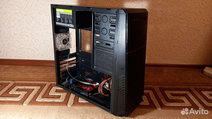 Блок питания aerocool vx plus 500w, корпус dexp