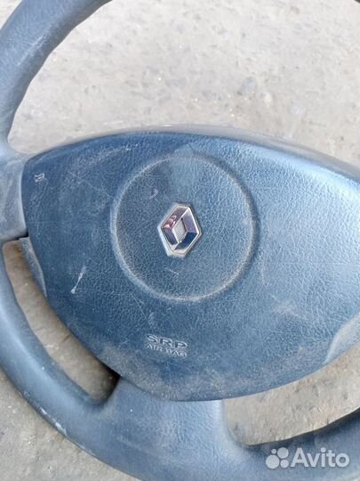 Руль с подушкой на Renault Clio 2, Symbol рест