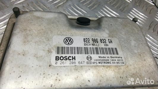 Блок управления двигателем volkswagen touareg 7L