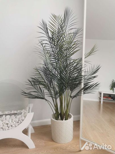 Дерево искусственное пальма в кашпо